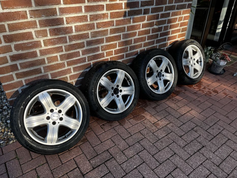 225/50/17 5x112 8J ET35 koła zimowe alufelgi opony komplet rial nexen