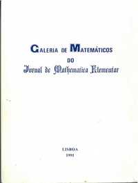 Galeria de Matemáticos do Jornal de Mathematica Elementar Ano 1991