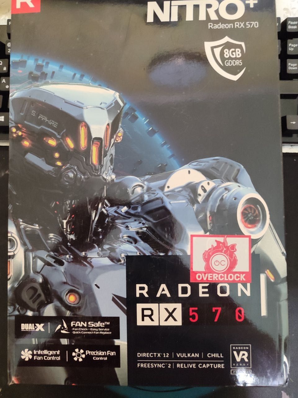 Видеокарта Radeon RX 570 NITRO+ 8 GB