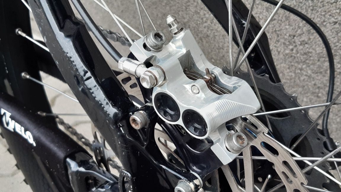 Rower Poison Curare do przerobienia na elektryczny, dostawca kurier