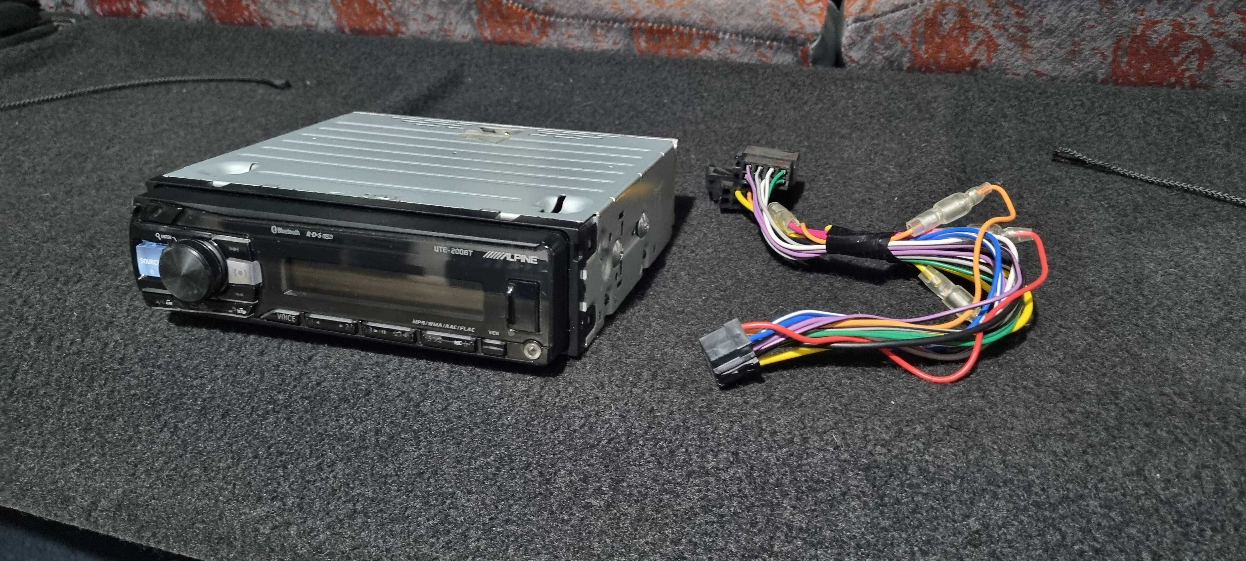 Autorrádio Alpine como novo com bluetooth