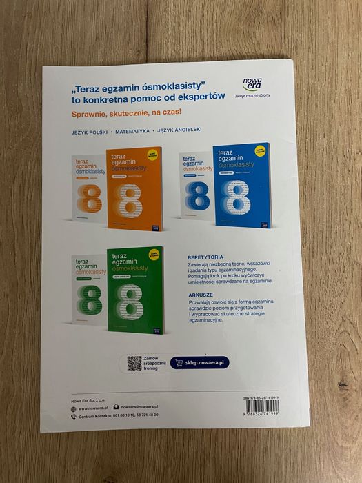 "teraz egzamin ósmoklasisty - język angielski arkusze"