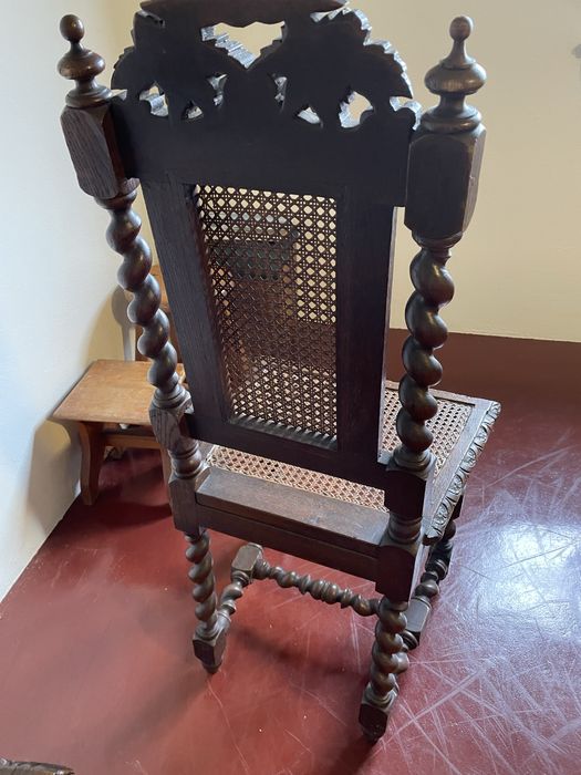 Cadeiras com palinha