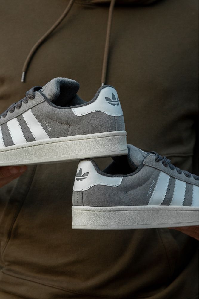 Кроссовки Adidas Campus Grey\White