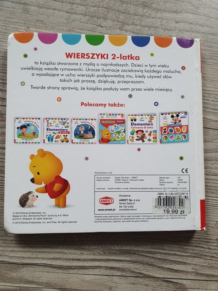 Grzeczne słówka. Wierszyki dla 2-latka