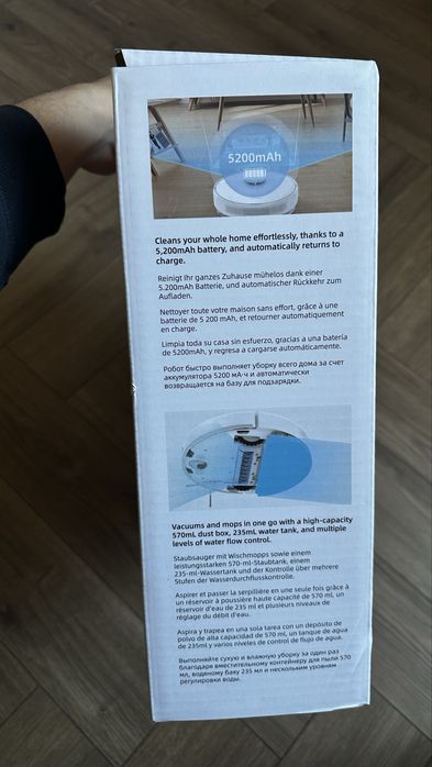 Робот-пилосос DreameBot D10s новий