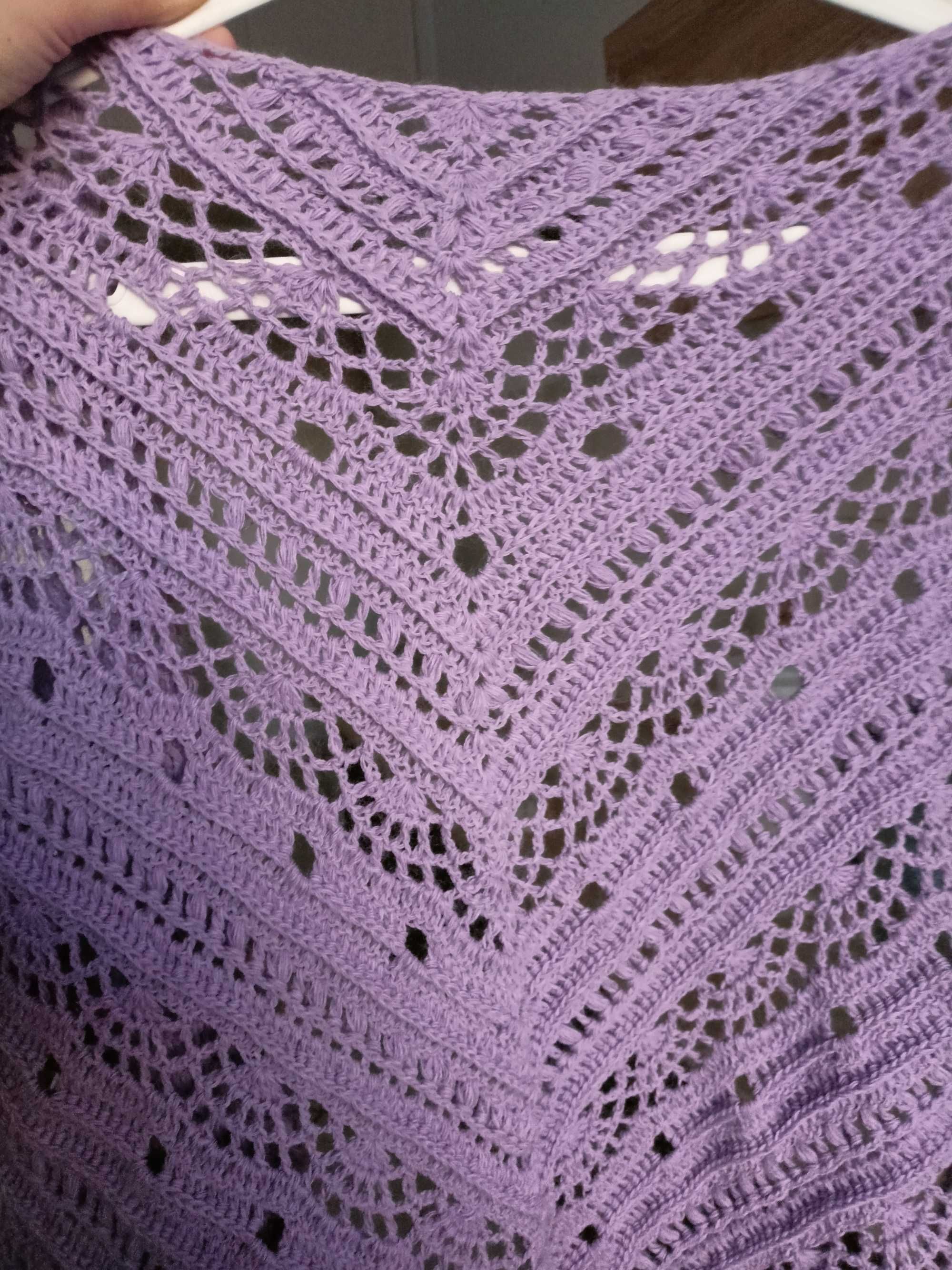 Chusta ręcznie robiona na szydełku handmade
