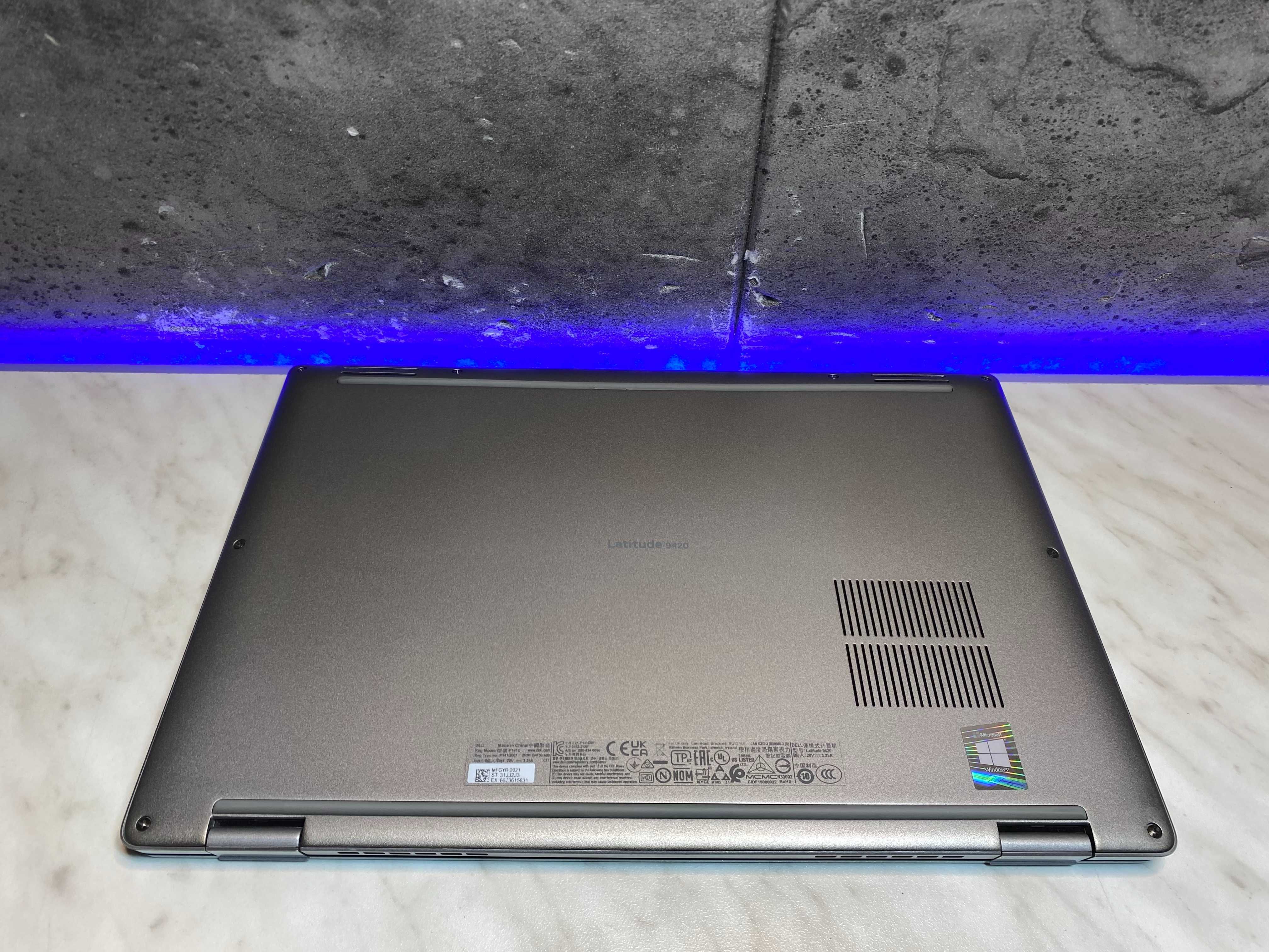 Aluminiowy Dell Latitude 9420 FHD i7-1185G7 16GB DDR4 512GB SSD