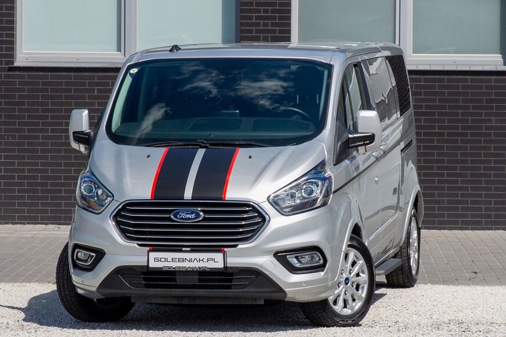Ford Tourneo Custom AUTOMAT 8-osób Titanium X | 29.000km | skóry ogrzewanie postojowe