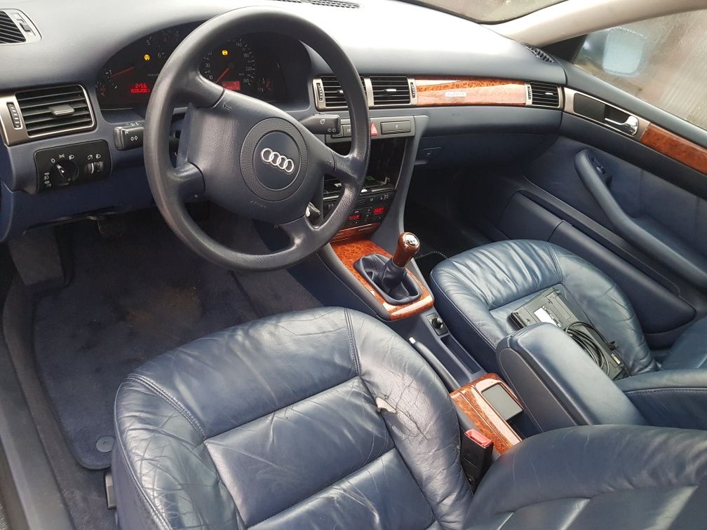 Audi a6 c5 2.4 quattro  manual 2001 rok AML manual DWP CUB skóra LZ5K