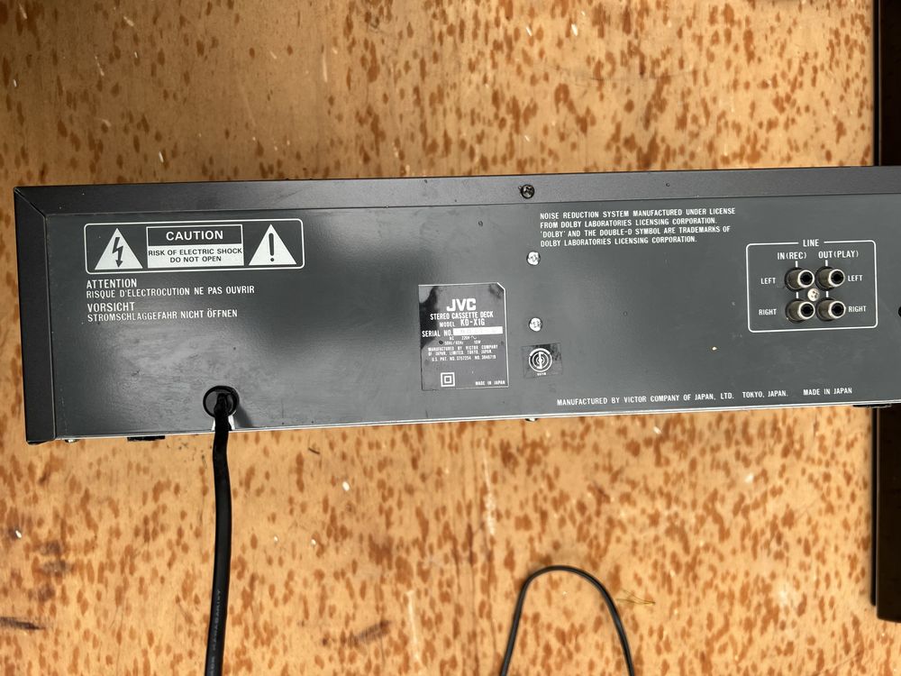 JVC KD X1 KD-X1  magnetofon deck
