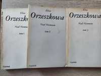 Książka Nad Niemnem Orzeszkowa Tom 1,2 i 3 cena za całość