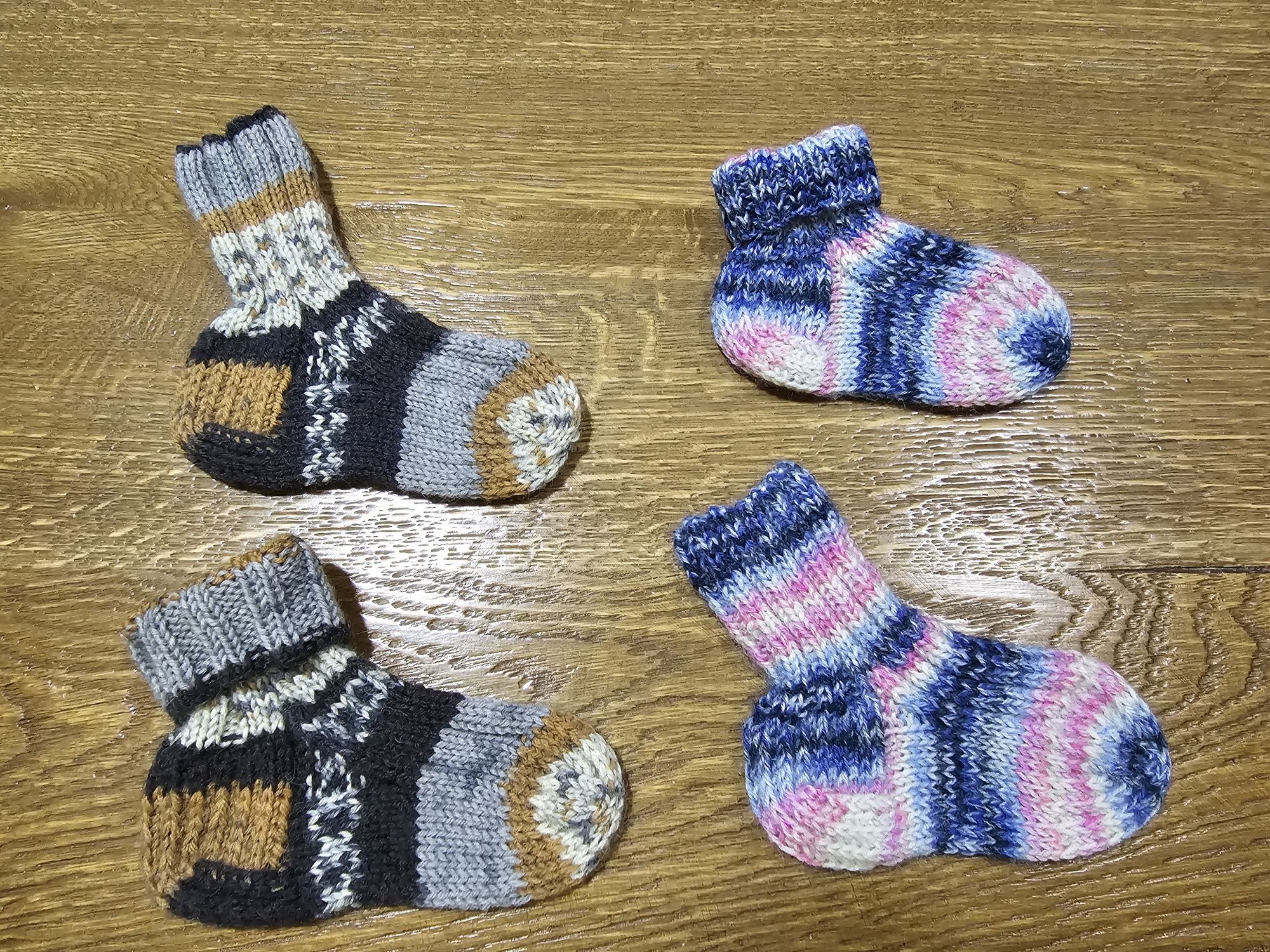Дитячі вязані носочки мякенька шерсть