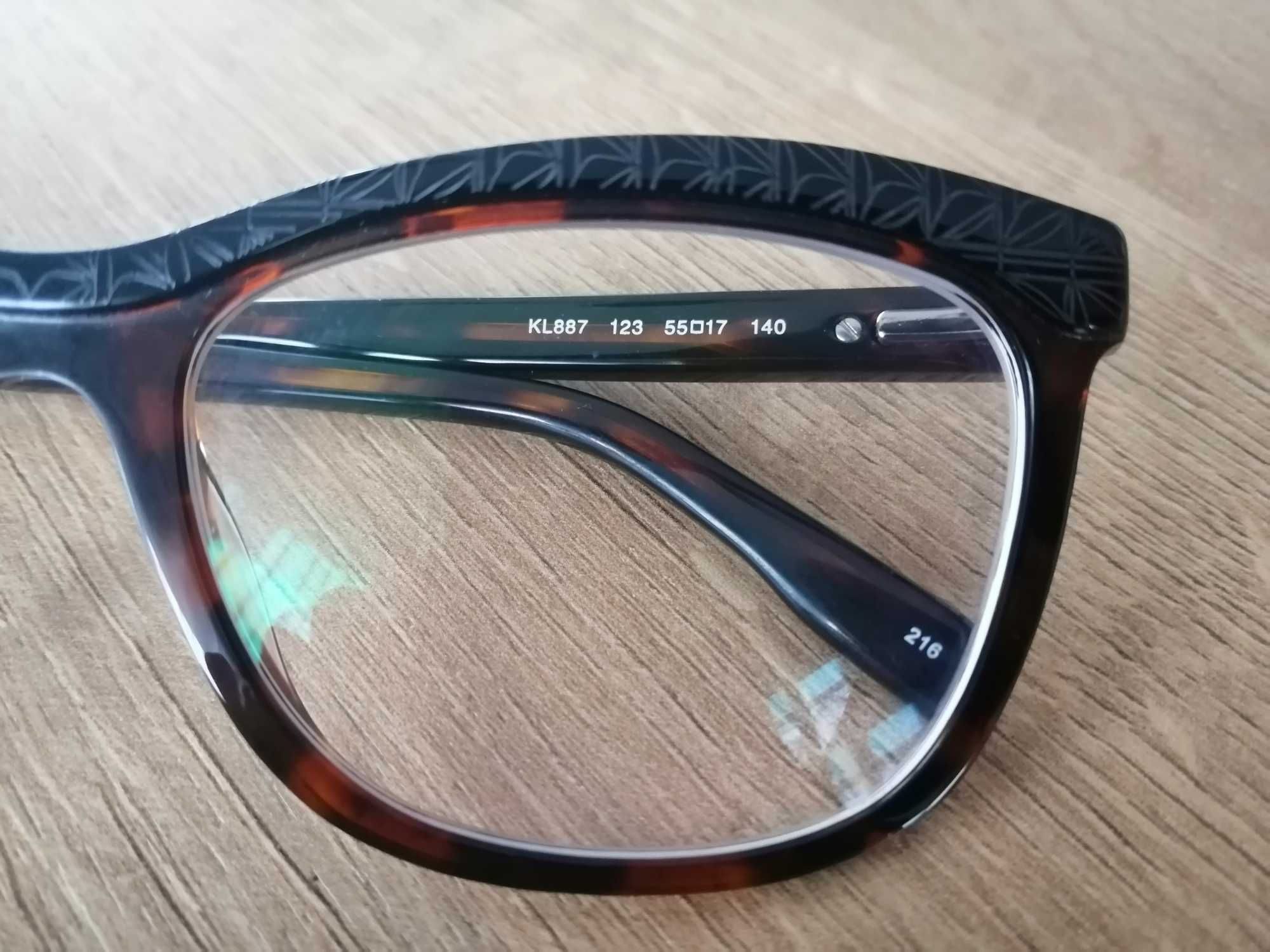 Okulary korekcyjne Karl Lagerfed - 1.25 jak nowe