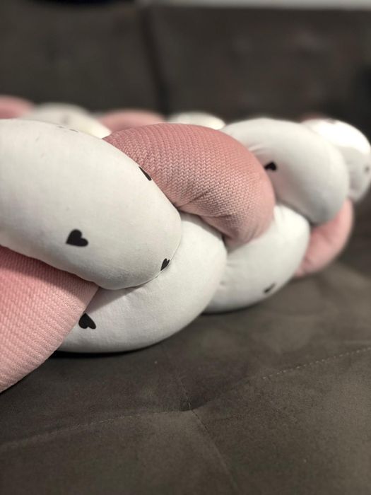 Warkocz do łóżeczka dziecięcego