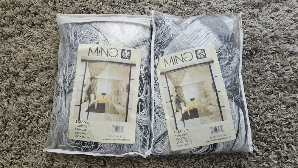 Firanki makarony 2 sztuki