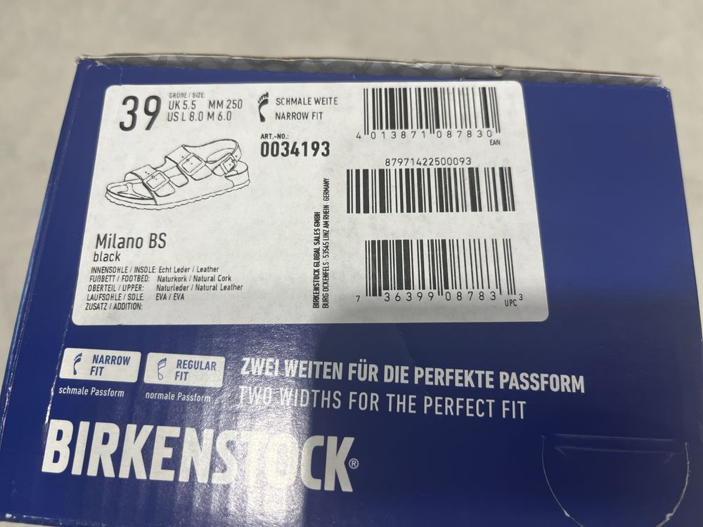 Sprzedam sandały Bireknstock Milano BS