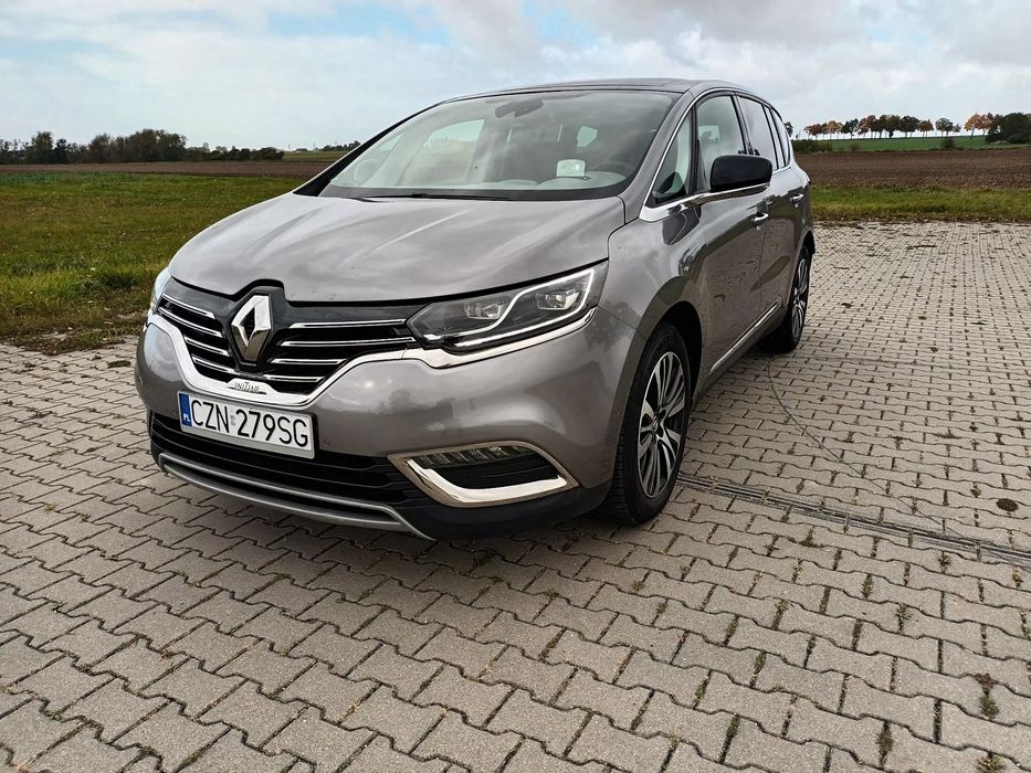 Renault Espace Bezwypadkowy, najbogatsza wersja, masaże, panorama, 7 miejsc