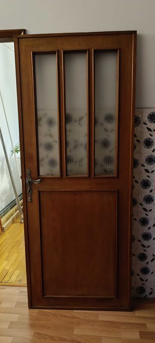 Portas interiores de madeira