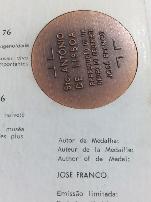 Filo-Medalhística - CEPT 76 - Artesanato