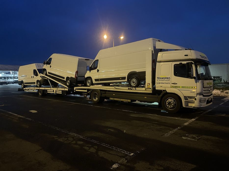 Przyczepa do przewozu samochodów / laweta autotransporter LF3