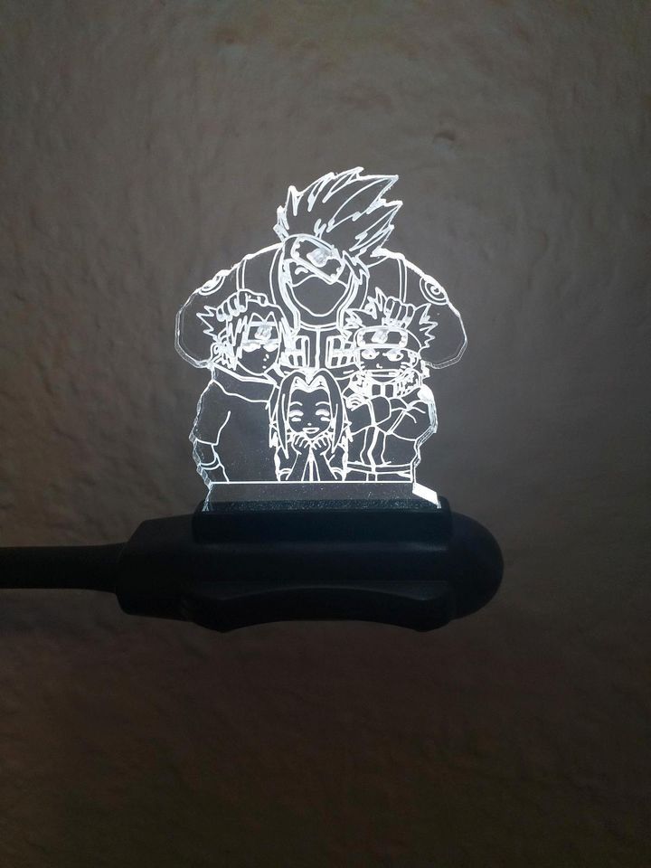 Naruto lampa 3D +mini lampka 3d