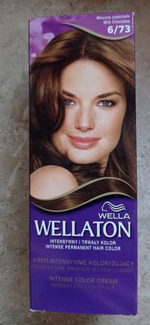 Wellaton Wella krem koloryzujący nr 6/73  Mleczna czekolada