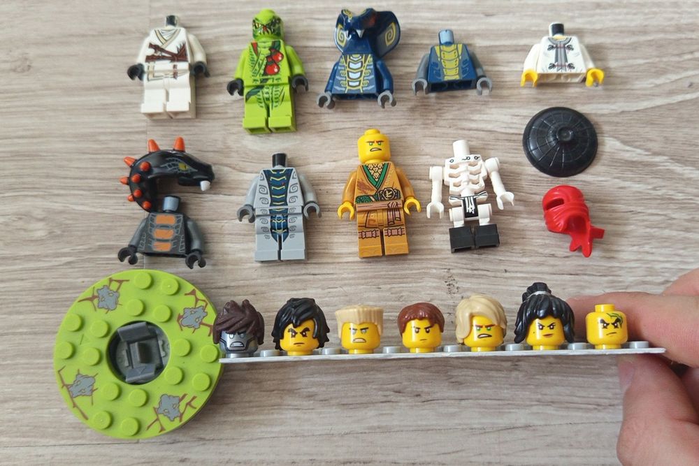 LEGO Minifigurki Ninjago, Star Wars, Marvel, DC i inne