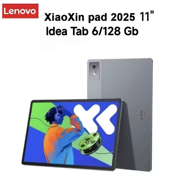 ТОП! Планшет Lenovo Idea Tab 6+3/128 GB Blue Grey IPS 2.5K Dolby Atmos