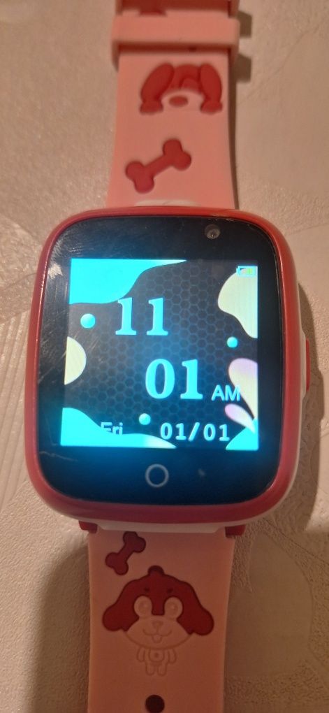Smartwach Różowy