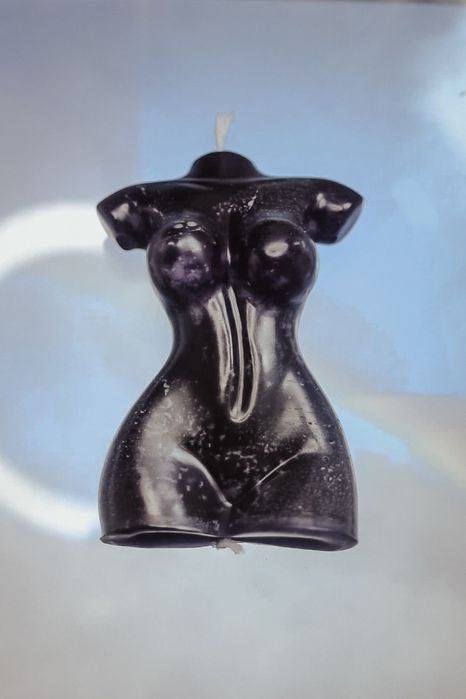 Velas artesanais corpo de mulher