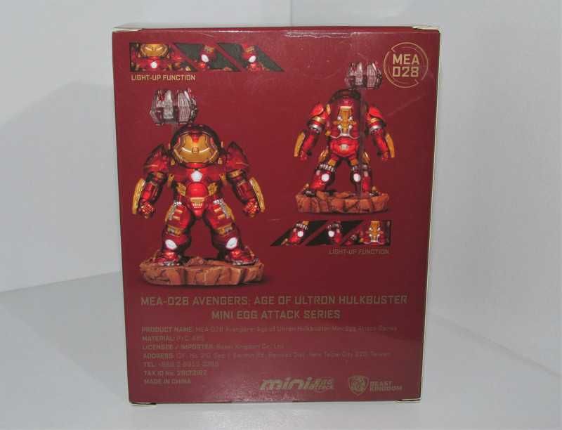 MEA-028 Hulkbuster Mini Egg Att With Light-Up Function Novo e Selado