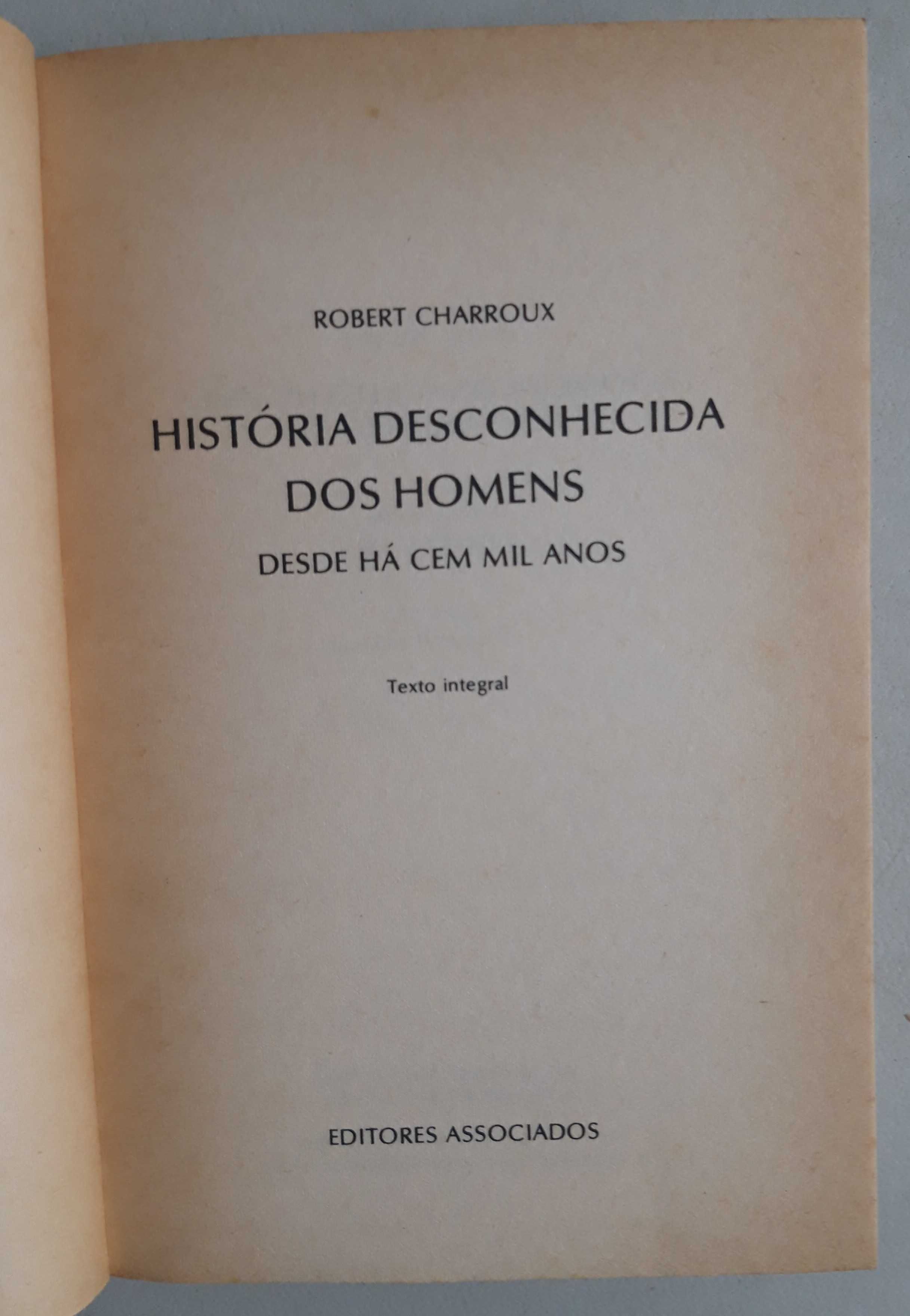 Livro PA-2 - Robert Charroux - História Desconhecida dos Homens