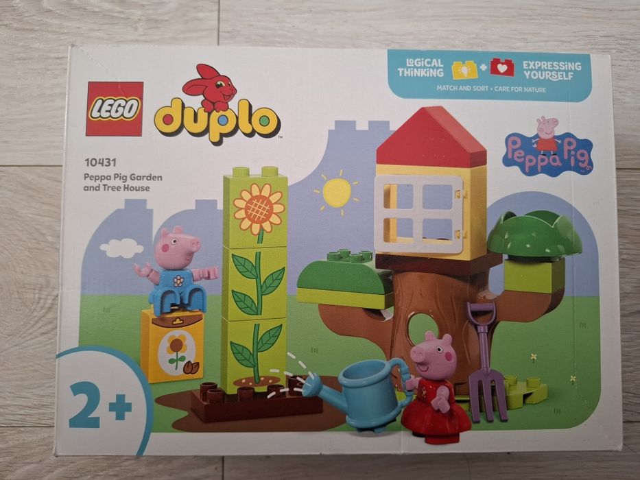 Конструктор LEGO DUPLO Сад і будиночок на дереві Пеппи (10431)