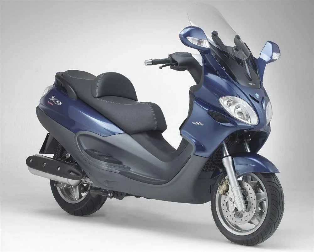 Czasza Czacha przód kolor niebieski-granatowy Piaggio X9 Nowa Oem.