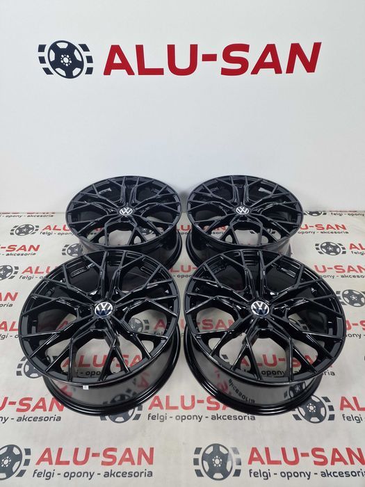 Nowe alufelgi VW 18" 5x112 PASSAT B5 B6 B7 B8 CC SCIROCCO-Czarne