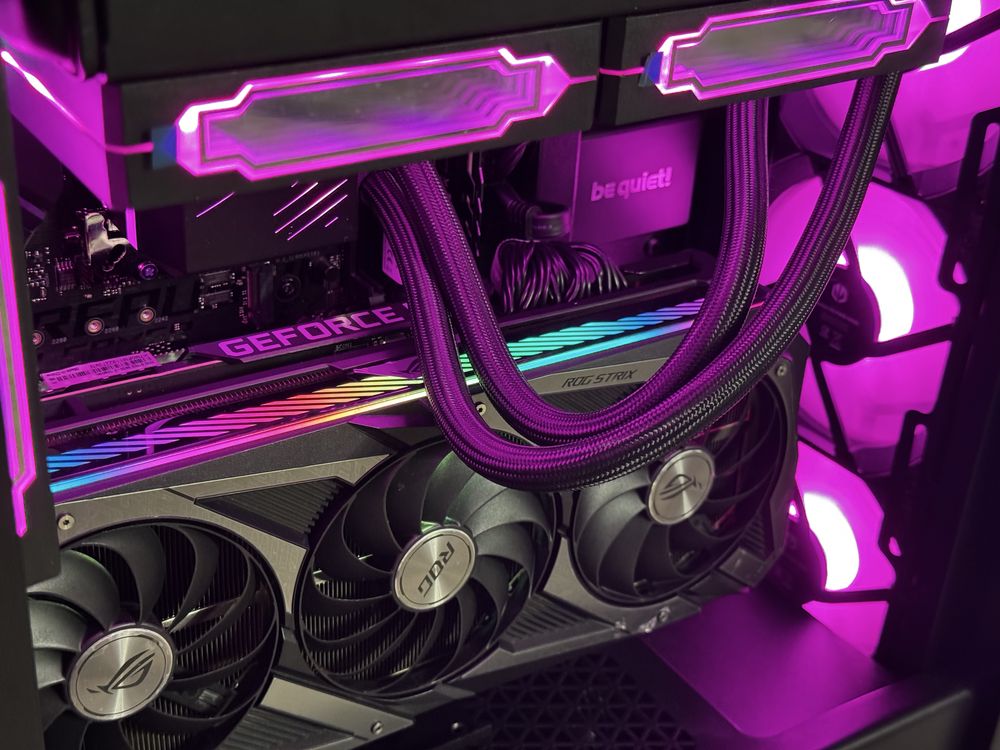 Mocny! Komputer RTX/Ryzen 7/Asus ROG/AIO/750w/SSD/DDR4