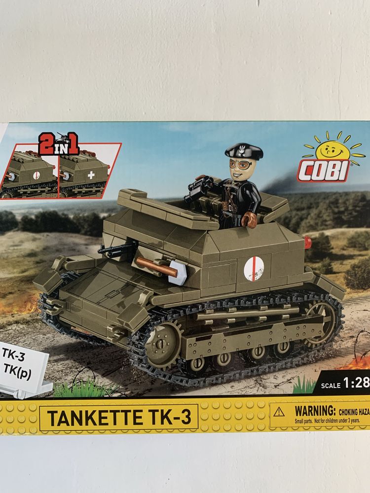 Klocki Cobi 2658 Czołg Tankette TK-3