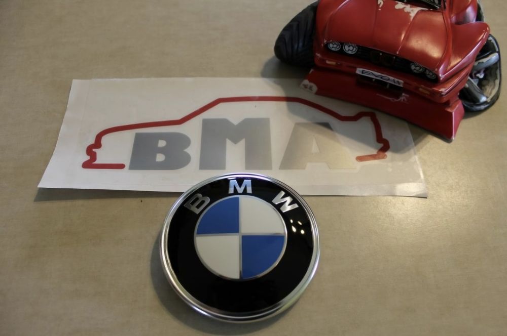 BMW E30 E28 Tył Emblemat Na Klapę Bagażnika Nowy Orginał BMW