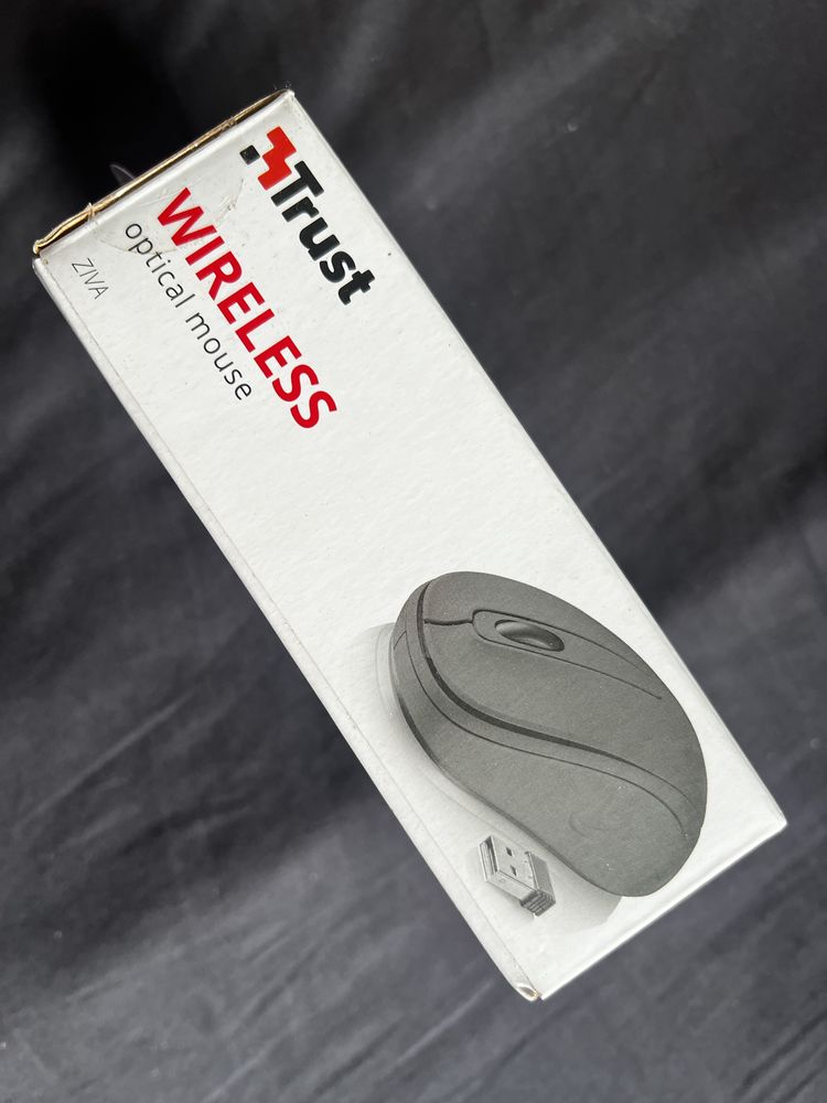 Rato Sem Fios Trust Ziva Wireless Compact - Novo Na caixa