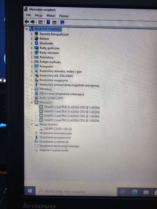 Lenovo ThinkPad X240 2 baterie SSD