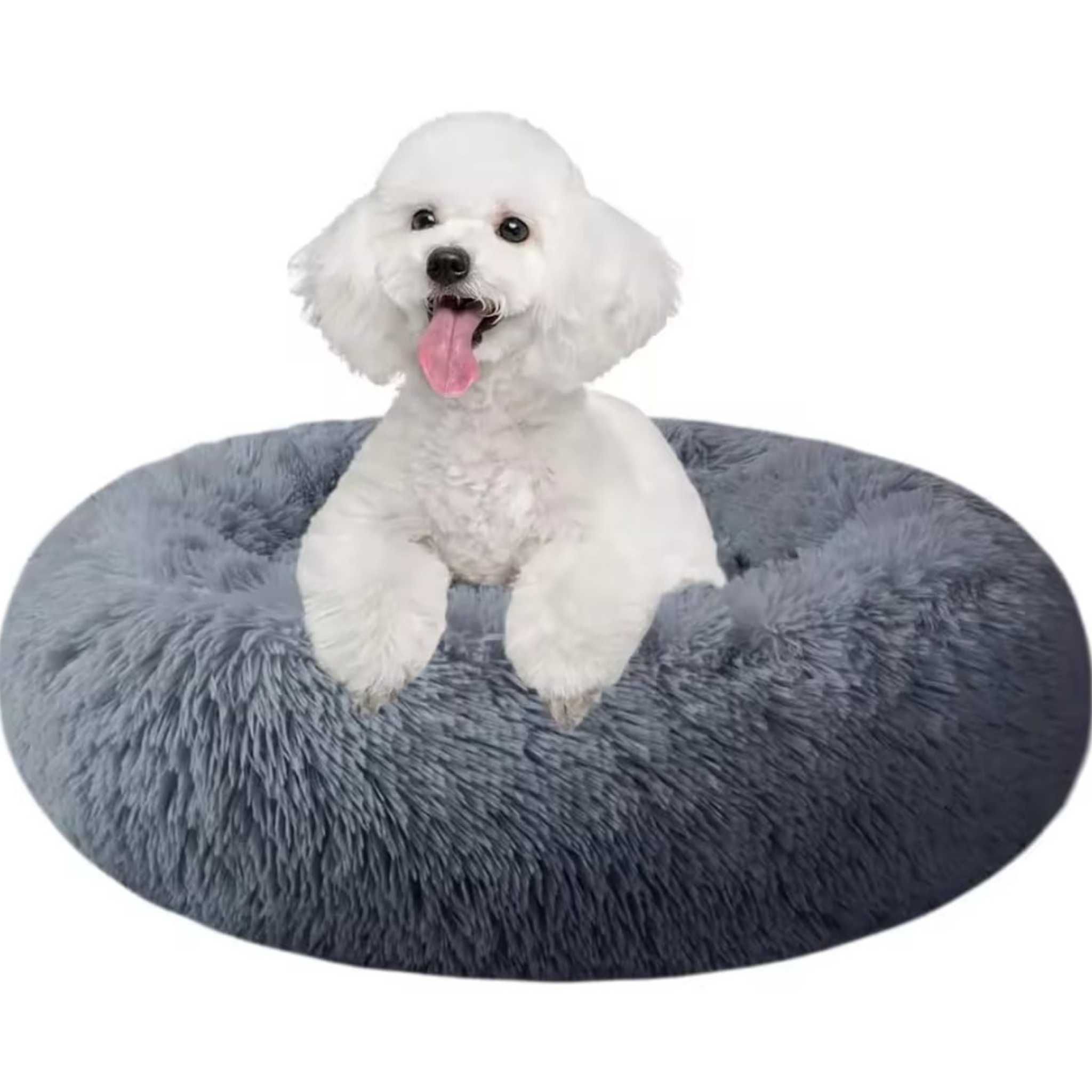 Cama para cão e gato com pêlo relax