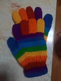 Шерстяні рукавички зима рукавиці