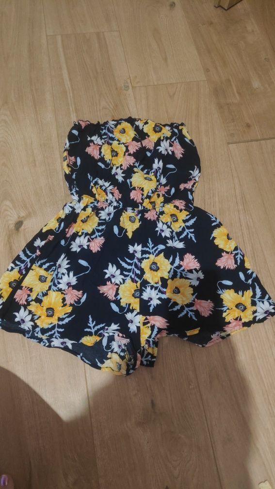 Kombinezon krótki letni H &M rozm 36 bez ramiaczek