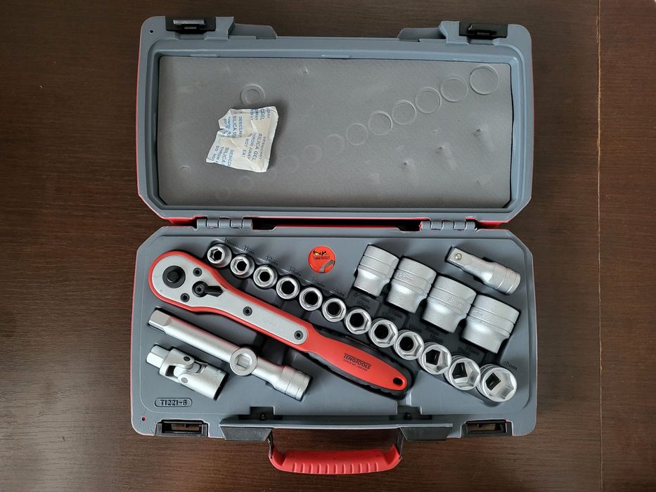 Nowy zestaw nasadek 1/2 kluczy nasadowych  10-32 grzechotka TengTools