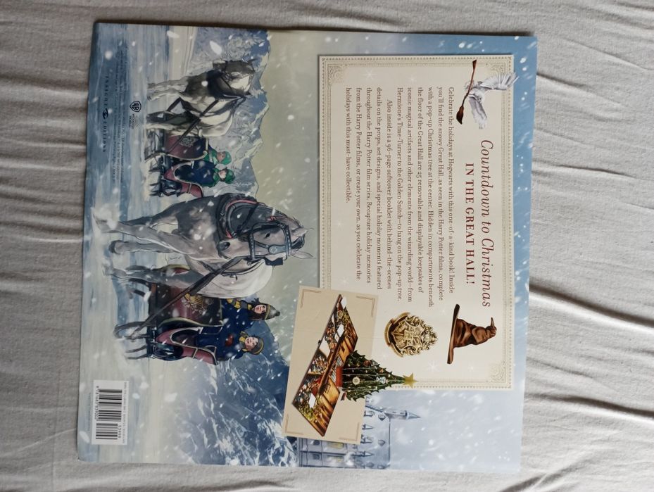 Livro pop up harry Potter Natal