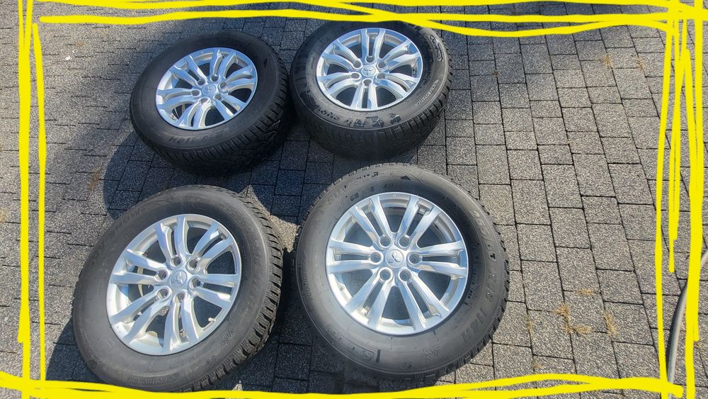 Koła zimowe mitsubishi pajero 265/60/18 l200 i inne   6x139,7