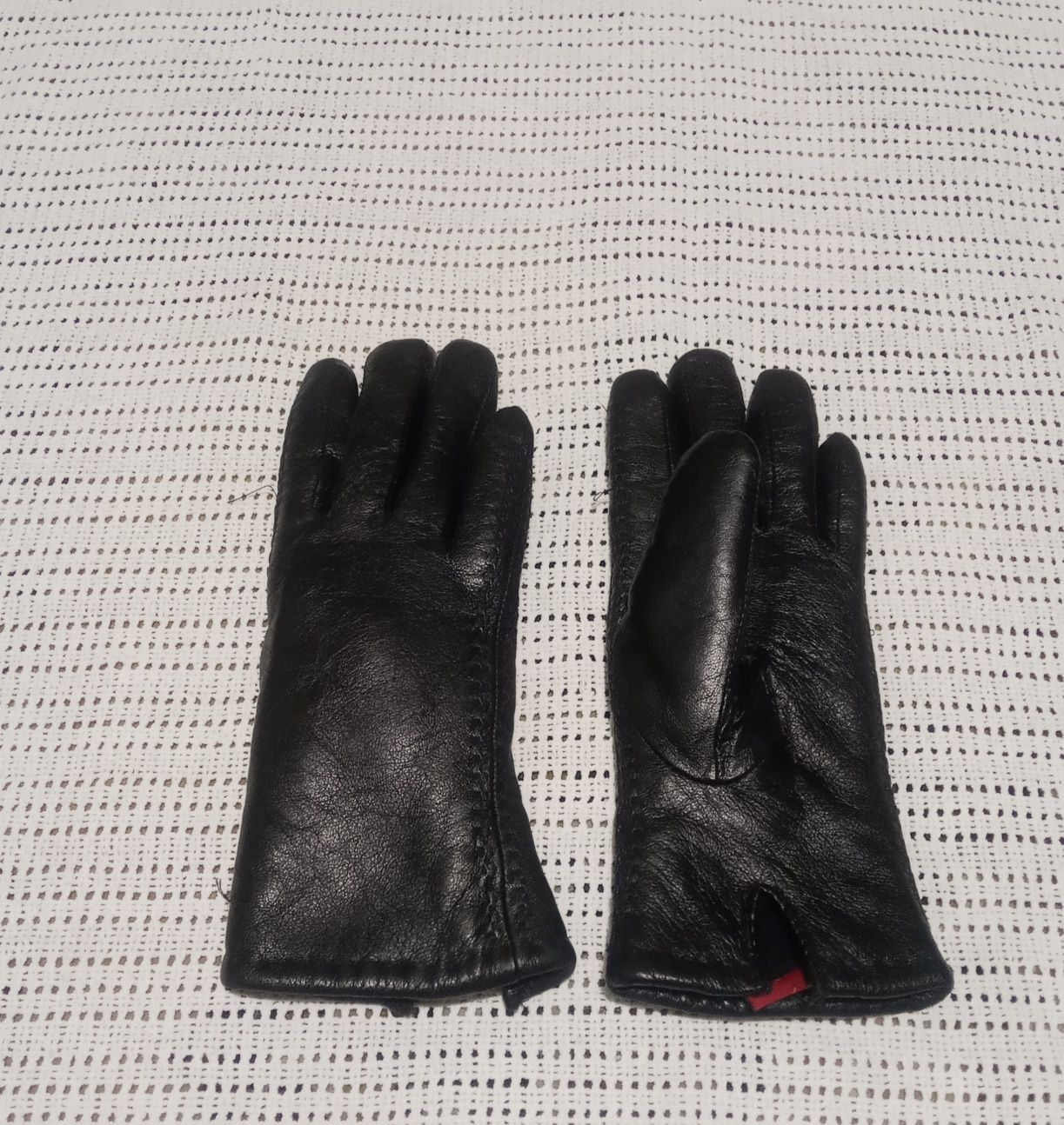 Шкіряні рукавички ,розмір 6,5
