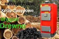 Kocioł kotły 25kW na węgiel drewno do 200m2 Dostawa Osprzęt Gratis