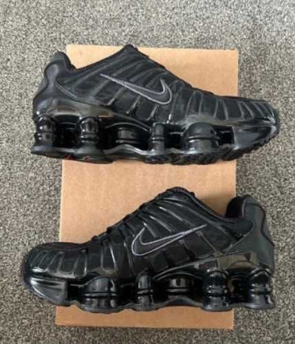 Nike Shox TL black Metal Hematyt Biegania / ROZ. 38